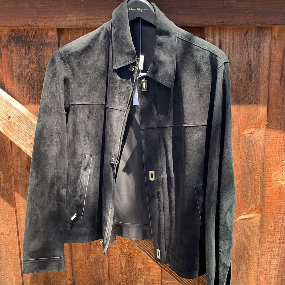 Ferragamo Suede Jacket
